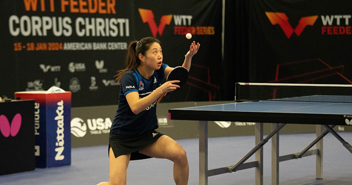 USA TableTennis Lily Zhang Finishes 2nd in Women’s Singles at WTT